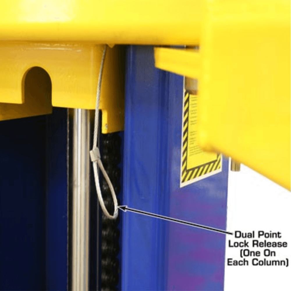 9000 LB Overhead 2-Post Lift – Atlas 9KOHX - Image 6